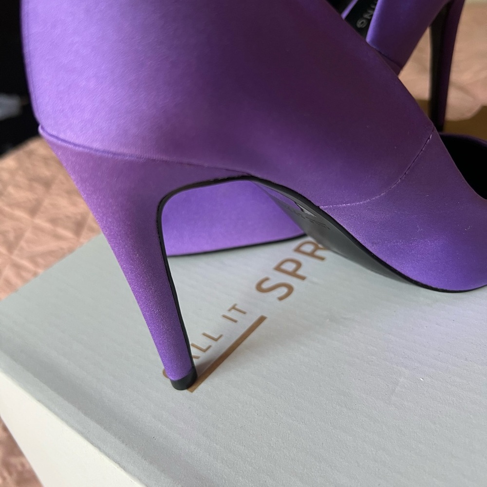 Purple Heels Call it Spring - Picture 4 of 4